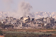 Un bombardeo israelí. 